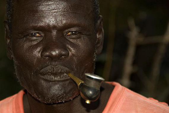 Elder with Pipe