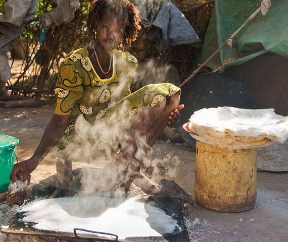 Cooking Injera